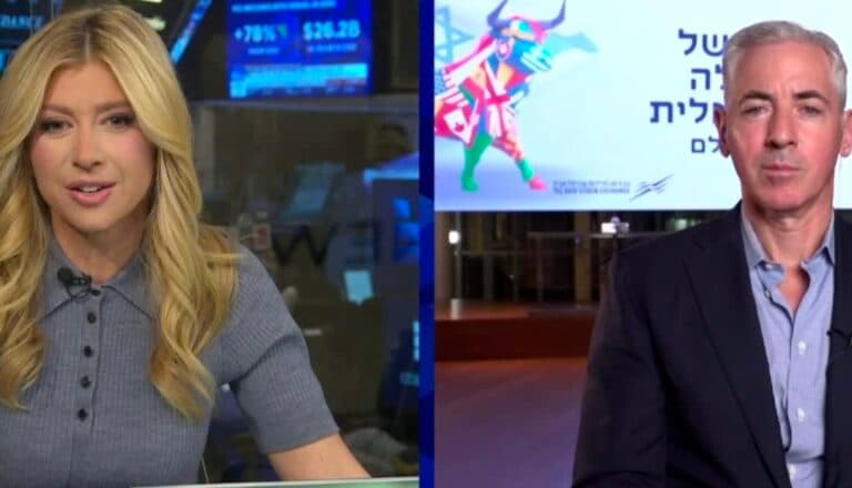 Bill Ackman Calls Israel One of the World’s Best and Most Innovative Economies
