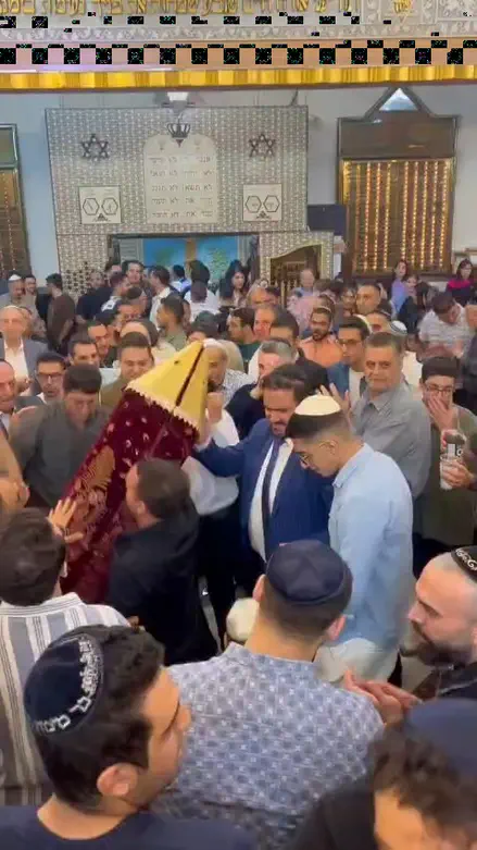 WATCH: Second Hakafot In Tehran’s Yosef Abad Synagogue