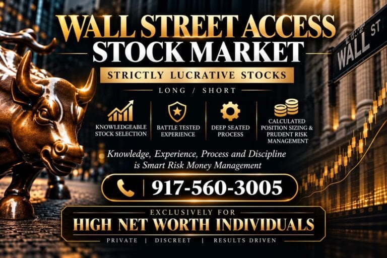 Wall Street Access Stock Market: A Private Approach To Smarter Market Strategy