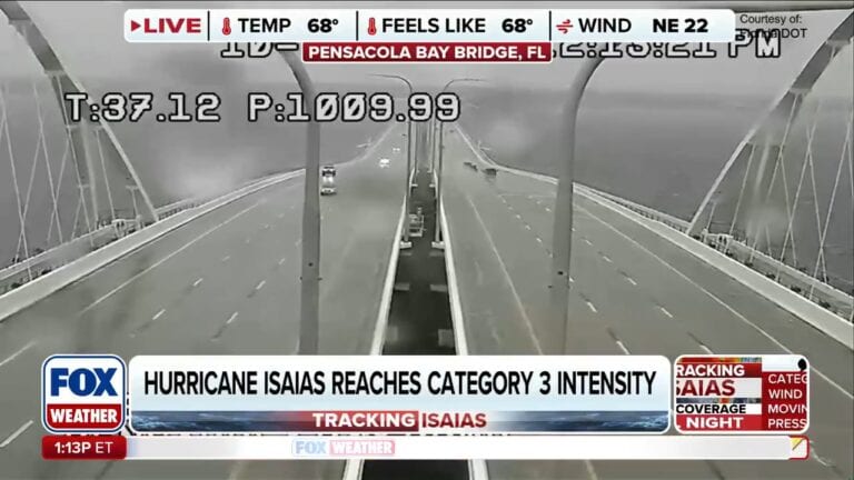 Hurricane Isaias Now A Category 3 As Panhandle Braces For Landfall Tonight