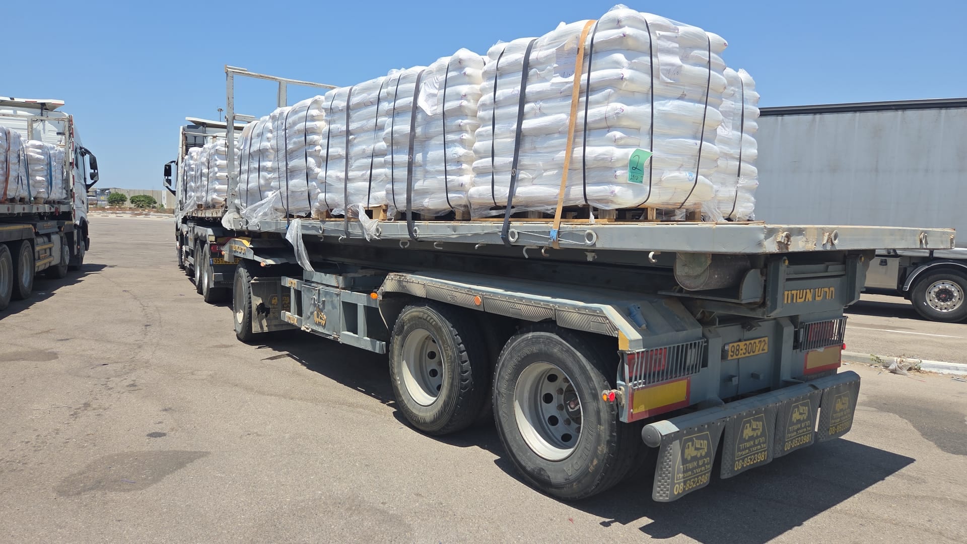 חמאס משבש הכנסת הסחורות ודורש 10,000 שקל למשאית