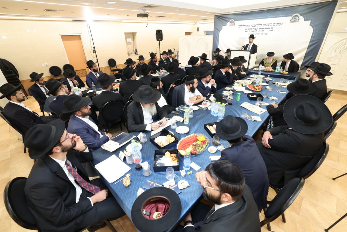 600 אברכים ב 60 סניפים: ראשי הכוללים התכנסו
