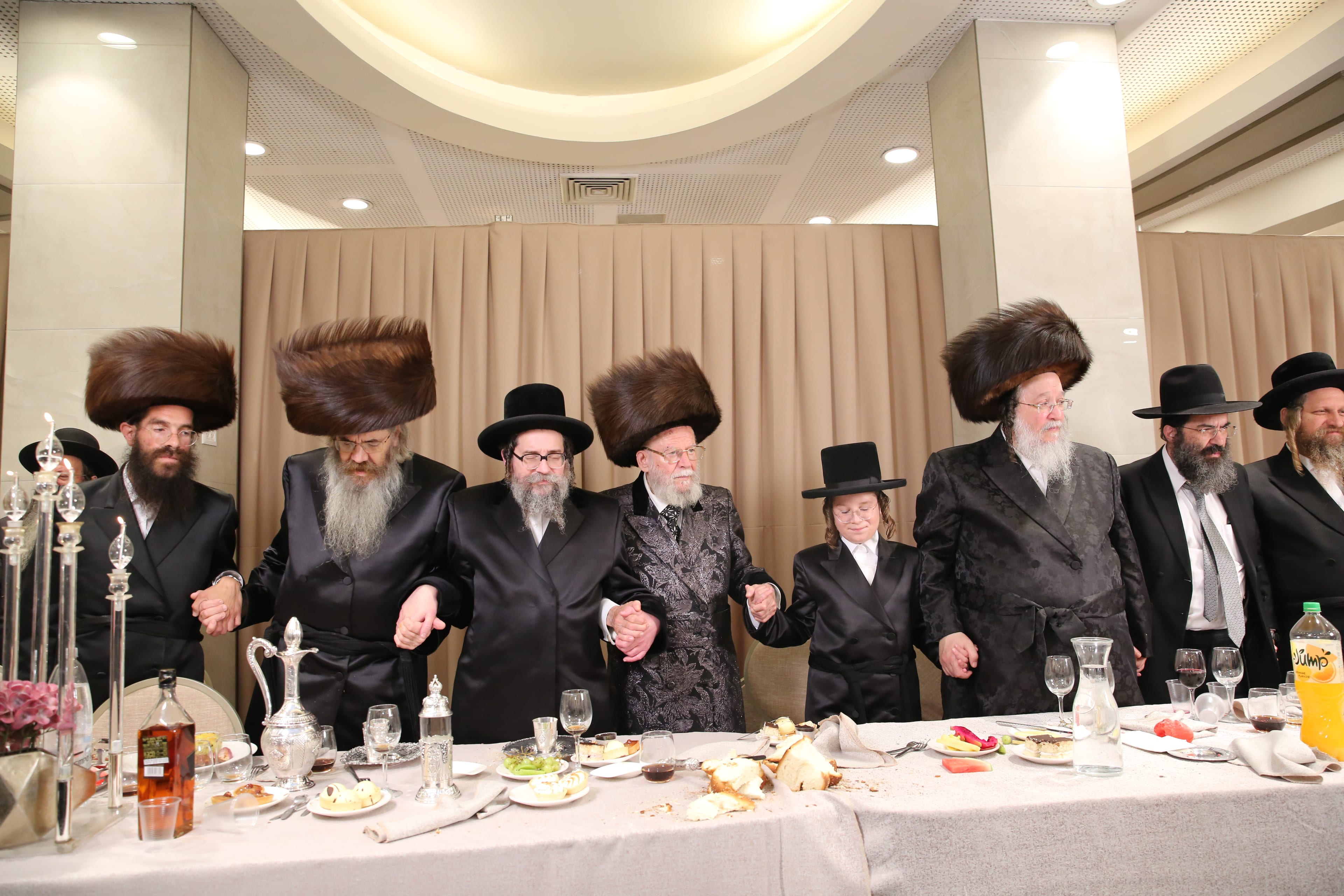 שמחת הבר מצווה לנכד האדמורי"ם מטריסק וסאווראן