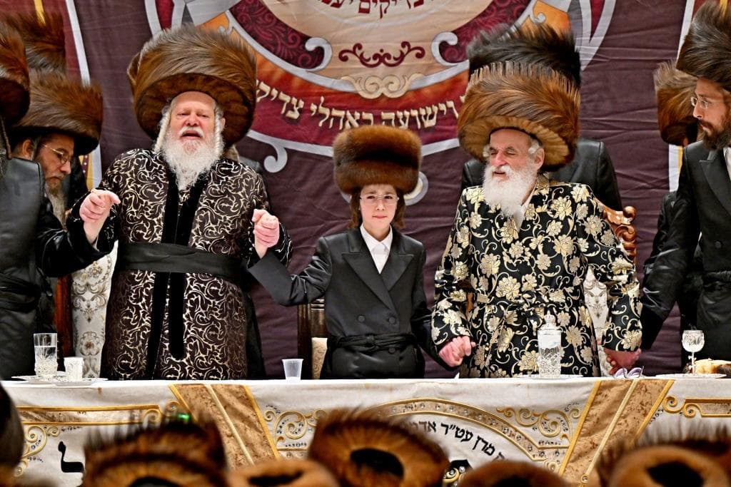 שמחת הבר מצווה לנכד האדמו"רים מויז'ניץ ופרמישלאן