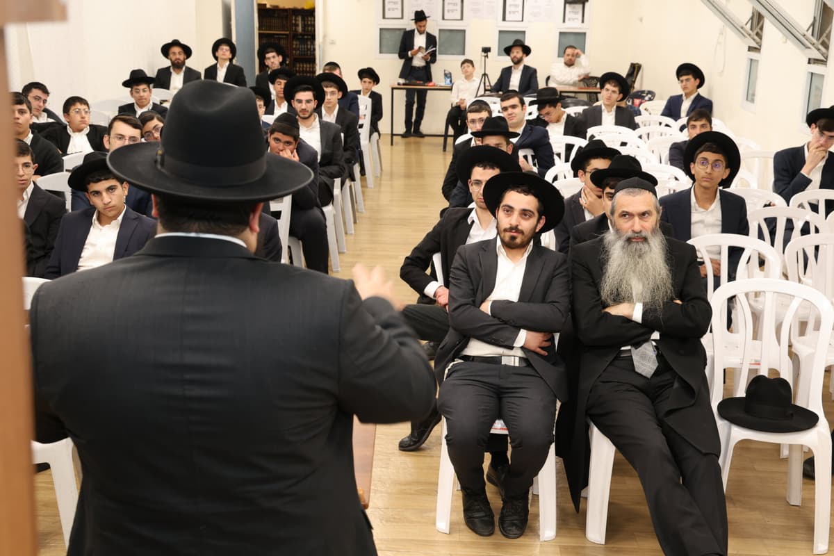 חיזוק בזמן חורף: כמאה בחורים קיבלו על עצמם לסיים מסכת