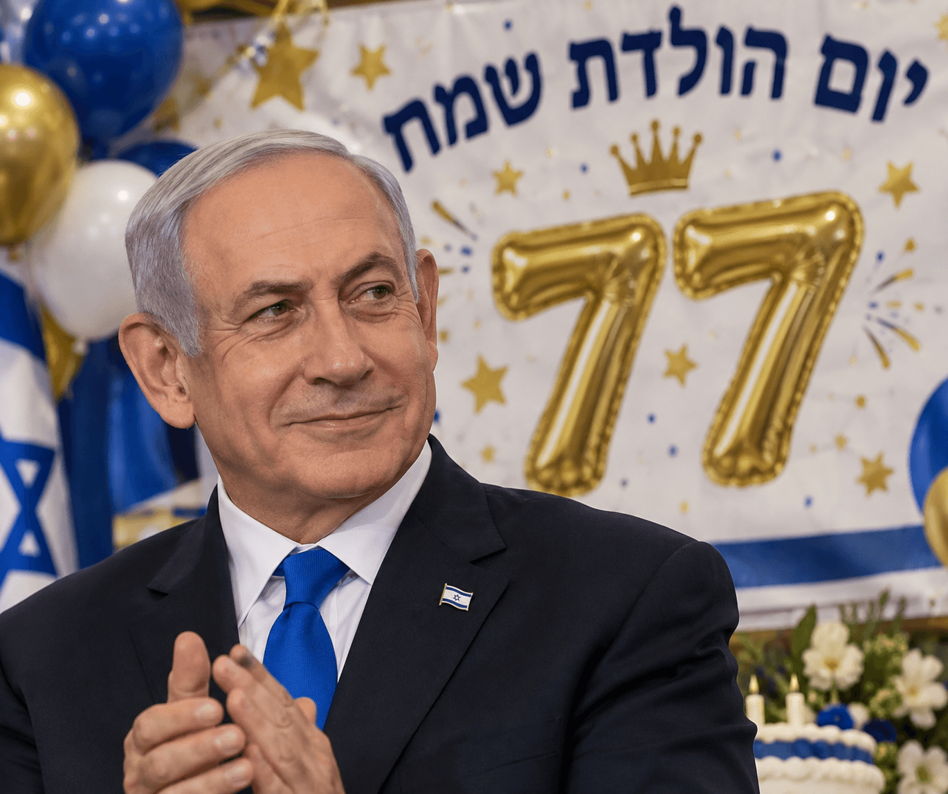 נתניהו מציין 77: המנהיג שלא יורד מהבמה
