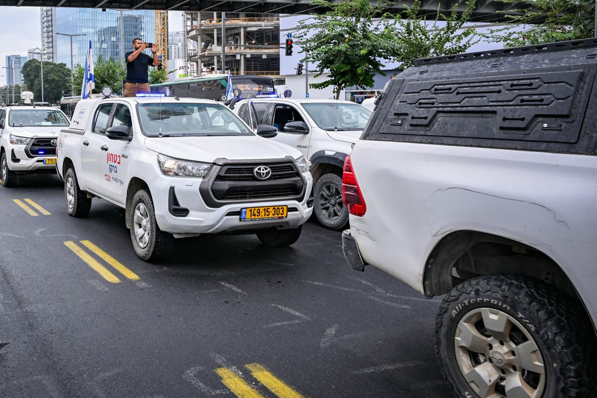 סערה בעקבות המעצר: שיירת רבש"צים הגיעה לקריה