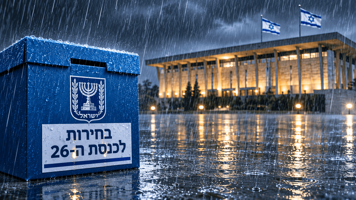 השרב עוד כאן, אבל בשלישי, יום הבחירות, ייתכן גשם