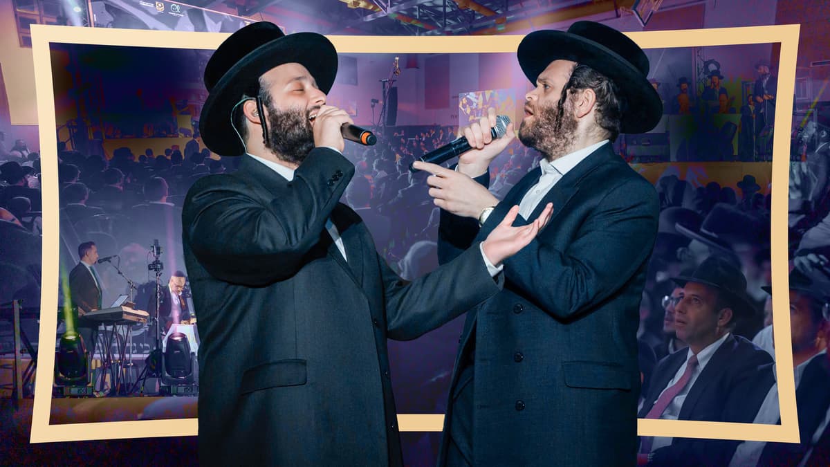 זאנוויל ויינברגר ומשה דוד וייסמנדל במחרוזת ענק – "רחל Live"