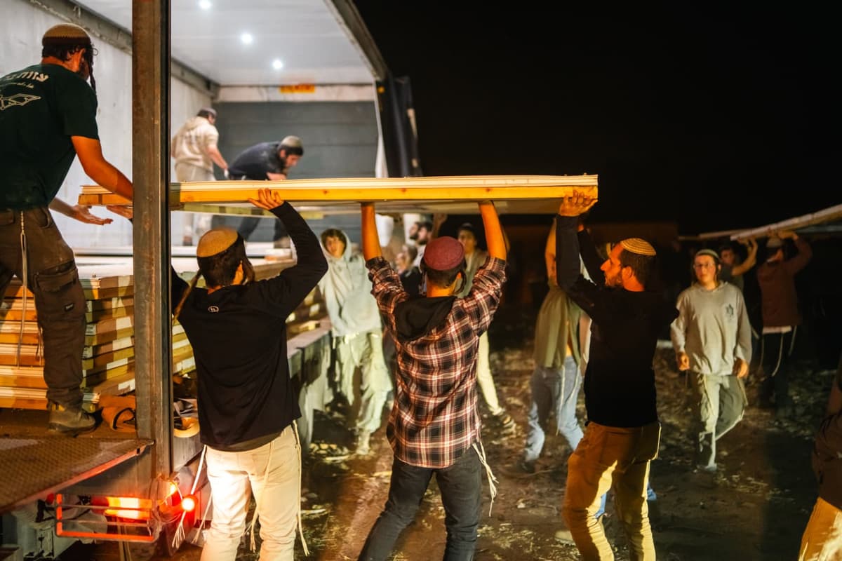 יותר מ-700 משתתפים הקימו נקודת התיישבות סמוך לעזה
