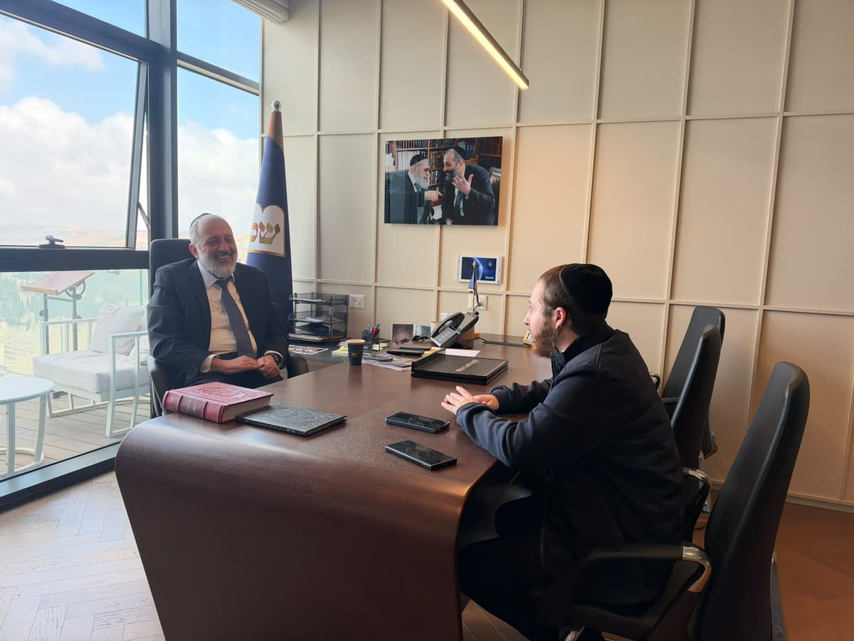 אריה דרעי מצהיר: "בלי חוק הגיוס נלך לבחירות חוזרות"