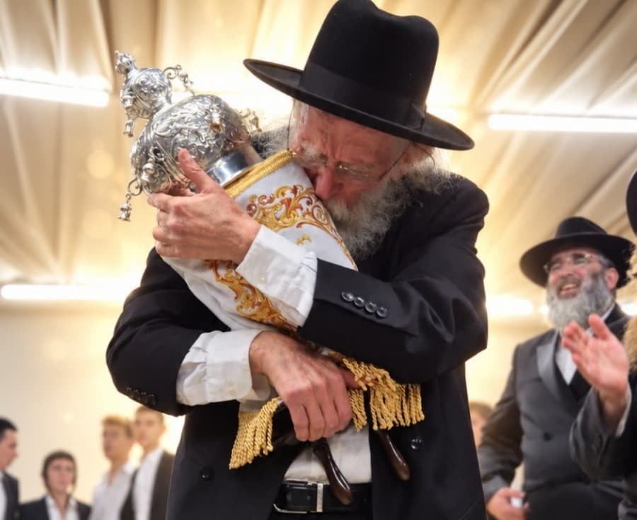 במעמד מרגש: ספר התורה נגאל והוכנס לישיבה