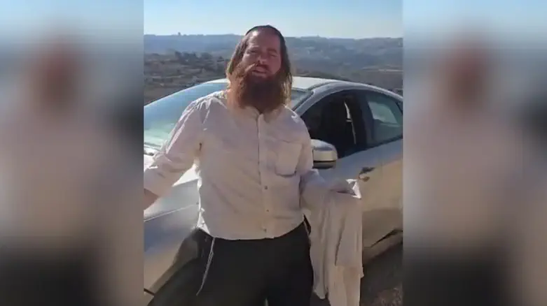 "גז פלפל, מכות ונשקים": חייל המילואים מתאר את המעצר בידי שוטרי הרש"פ בשטח C