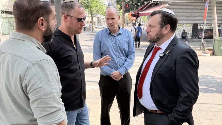 "לא נפקיר את דרום תל אביב": השרים אליהו ווסרלאוף חנכו את מבנה ישיבת עוז ואמונה