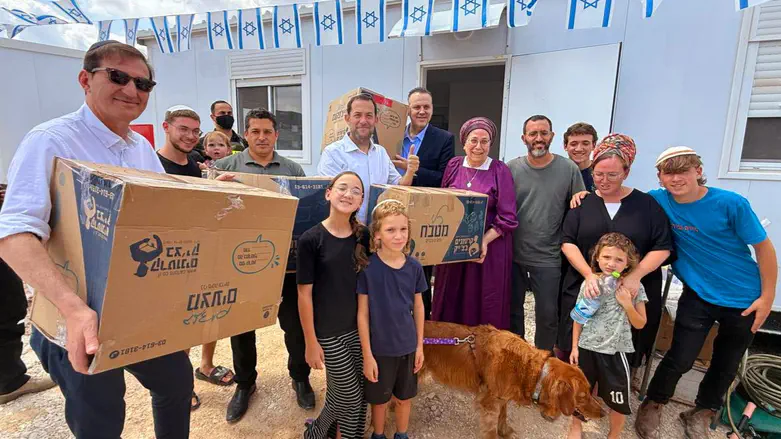 שר התרבות בטקס הקמת הישוב נעה: "ממשיכים את הדרך של בוני הארץ"