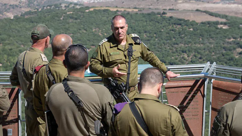 הרמטכ"ל בגבול לבנון: "המערכה עדיין לא תמה, האתגרים עוד לפנינו"