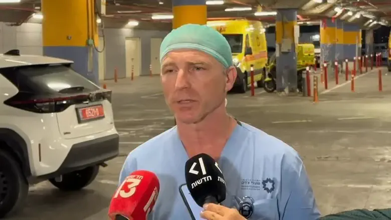 בית החולים שערי צדק: מצבו של נריה לייטר קשה ונשקפת סכנה לחייו
