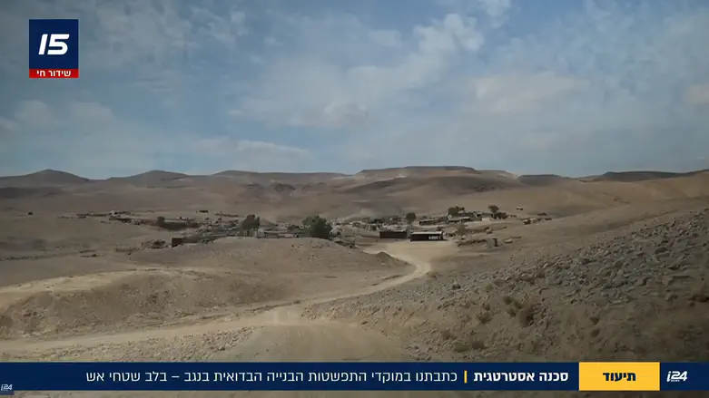 סכנה אסטרטגית: עשרות מבני מגורים בלתי חוקיים בדרום