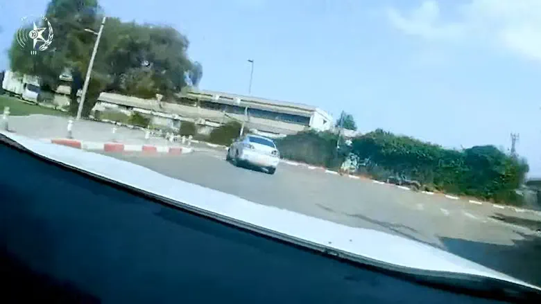 בלי רישיון ותחת השפעת סמים: הנהג נמלט מהשוטרים ונעצר בתום מרדף