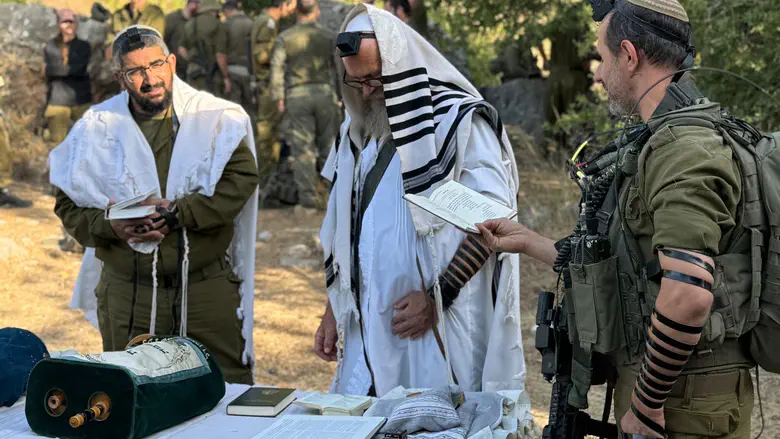 מרגש בגבול לבנון: לוחמי צה"ל חידשו מסורת יהודית בת 700 שנה