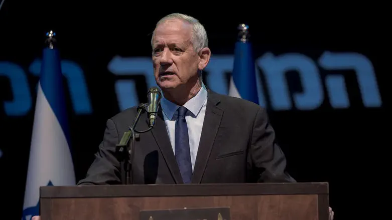 After announcing his withdrawal: Gantz's message to the Anti-Netanyahu bloc