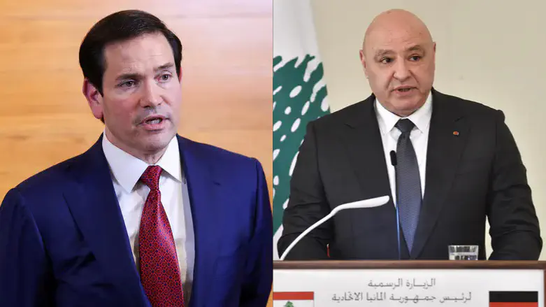 Rubio to Lebanon's President: Confiscated explosives must not be returned to Hezbollah