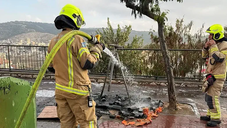 Tragedy in Beitar Illit: 10-year-old killed after burning dumpster explodes