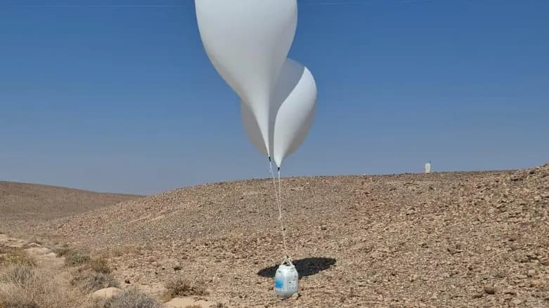 From drones to balloons: New smuggling method raises security fears on Jordan border