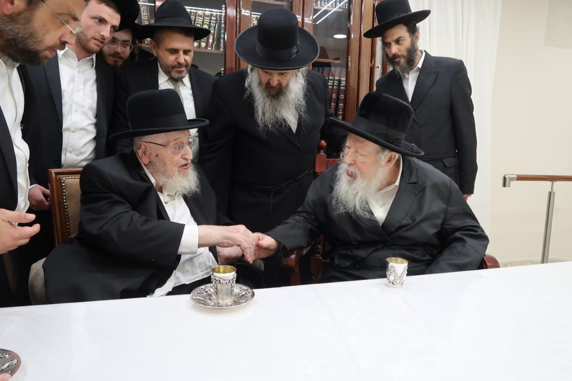 המלכים נועדו: ביקור מרן ראש הישיבה אצל מרן האדמו"ר מגור