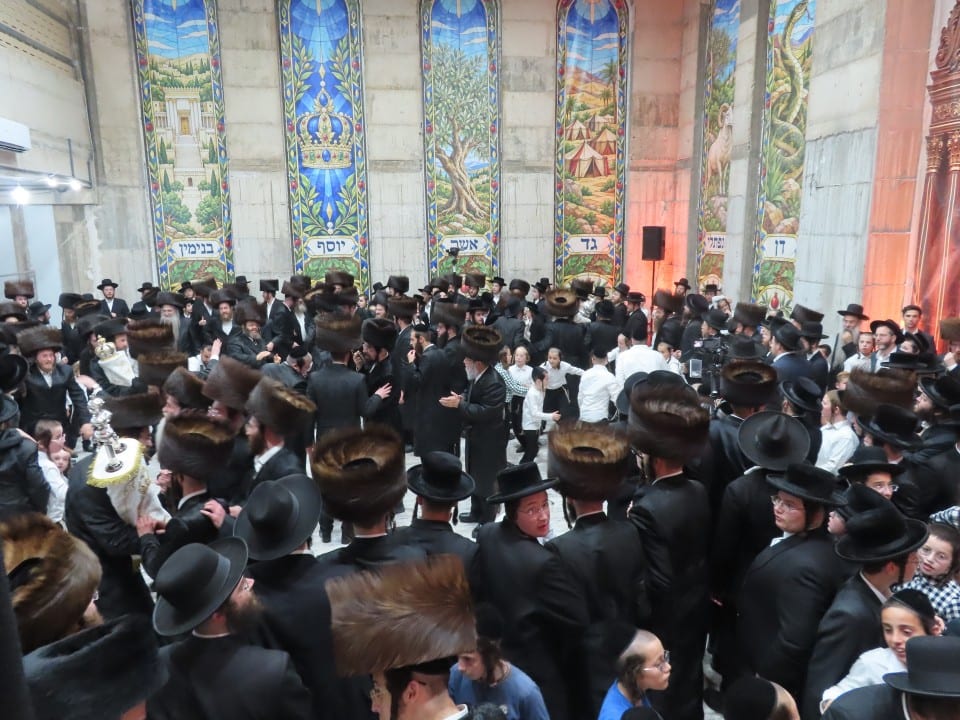 הכנסת ספר תורה וחנוכת הבית לביהמ"ד המרכזי בשכ' קנה בושם בית שמש