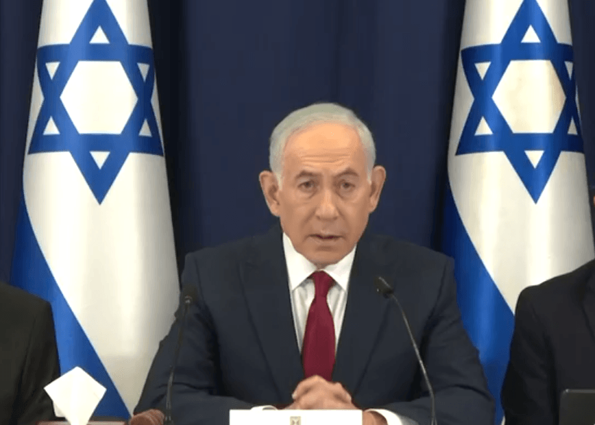 אזהרת נתניהו לחמאס בפתח ישיבת הממשלה: "נסכל כל ניסיון לאתגר אותנו לקראת הבחירות"