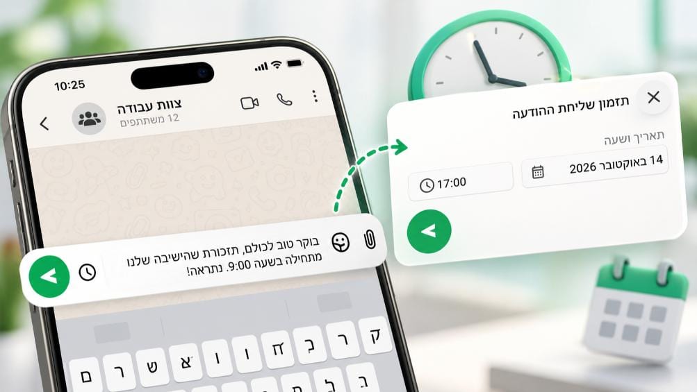 סוף סוף זה קורה: וואטסאפ משיקה את החידוש שרבים חיכו לו