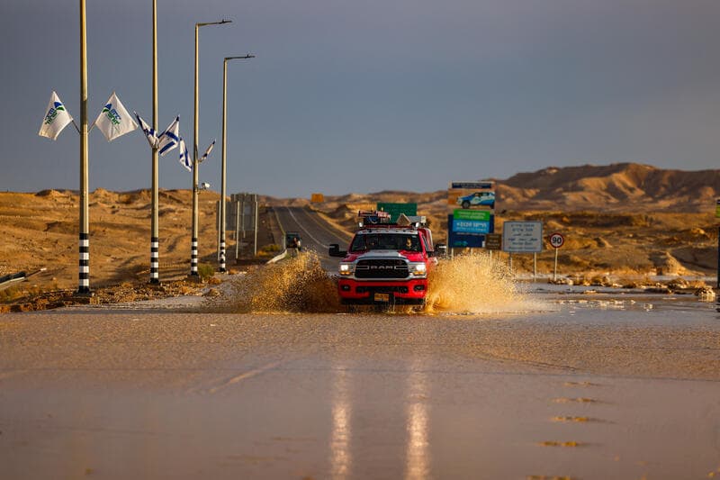 צעד משמעותי להגנה מפני שיטפונות: אושרה תוכנית אסטרטגית לאומית לניהול סיכוני הצפות