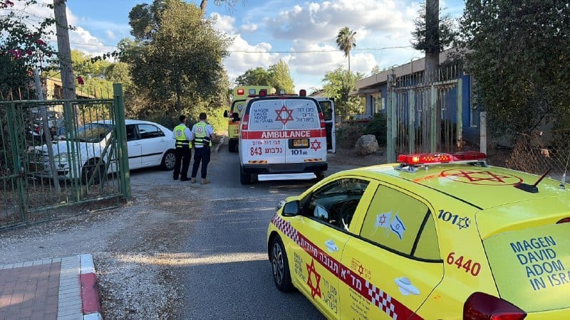 הולכת רגל כבת 70 נפצעה קשה מפגיעת רכב בעמק יזרעאל