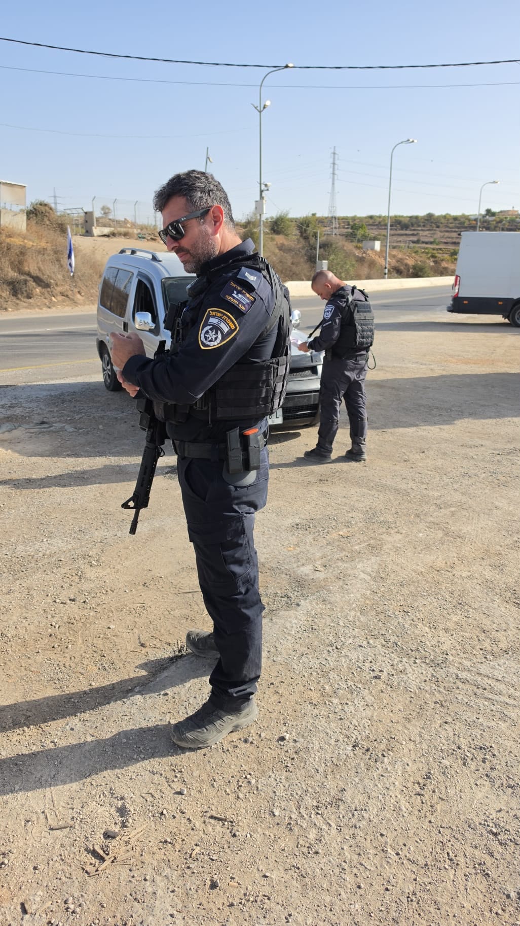 אכיפה משטרתית מוגברת בשטחים: רכבים לא תקינים הורדו מהכביש ומאות דו"חות