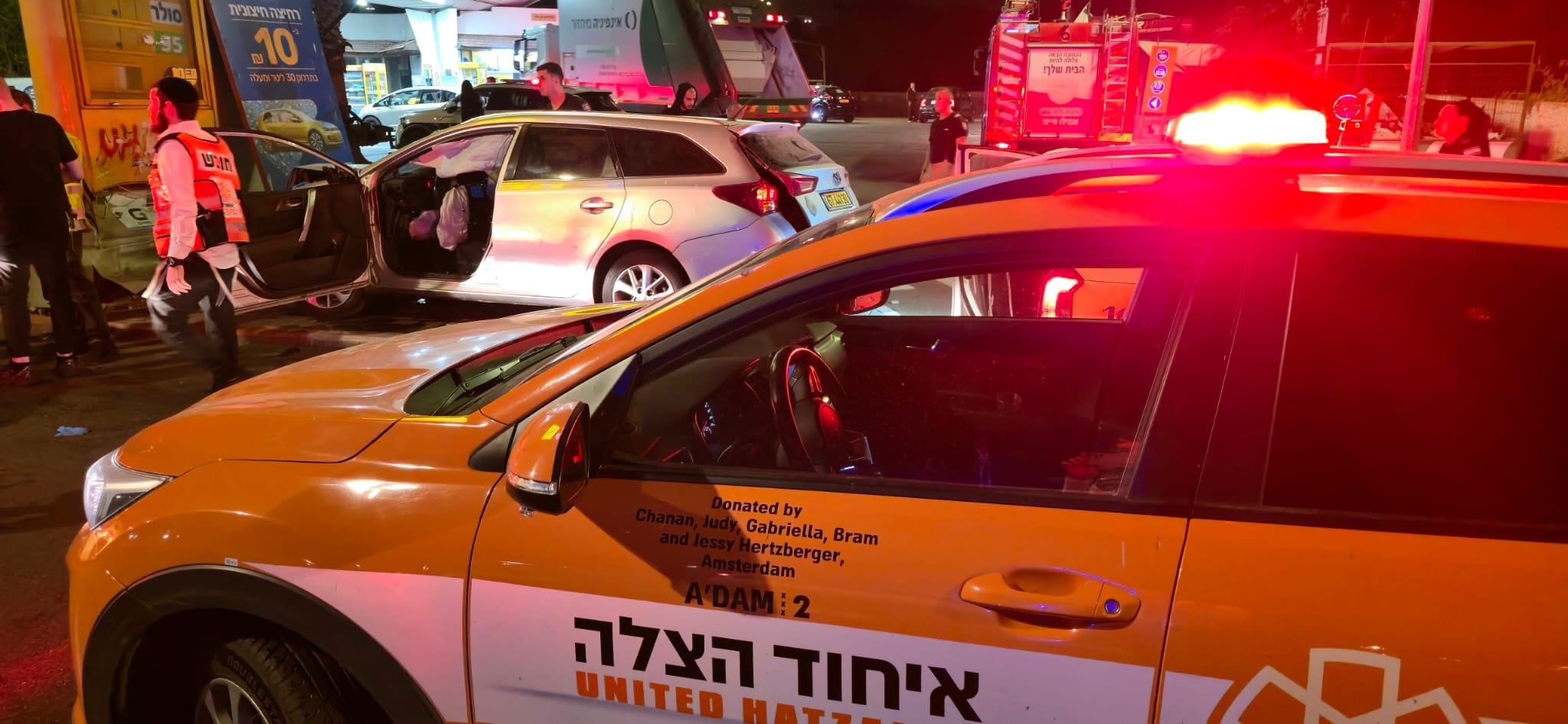 תאונה קשה בתל אביב: צעיר חרדי נהרג לאחר שהתנגש עם רכבו בעמוד