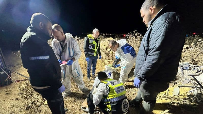 שרידי גופת אדם אותרו בשטח בנגב: מתנדבי זק"א ומשטרת ישראל פעלו בזירה