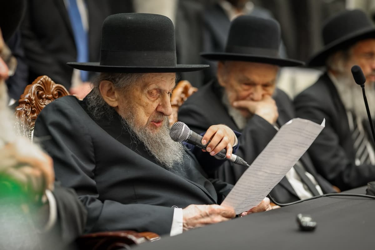 מרן רה"י הגר"ד לנדו נגד המפלגות "החרדיות" החדשות: "אין בהן אלא שקר שקר ושקר!"