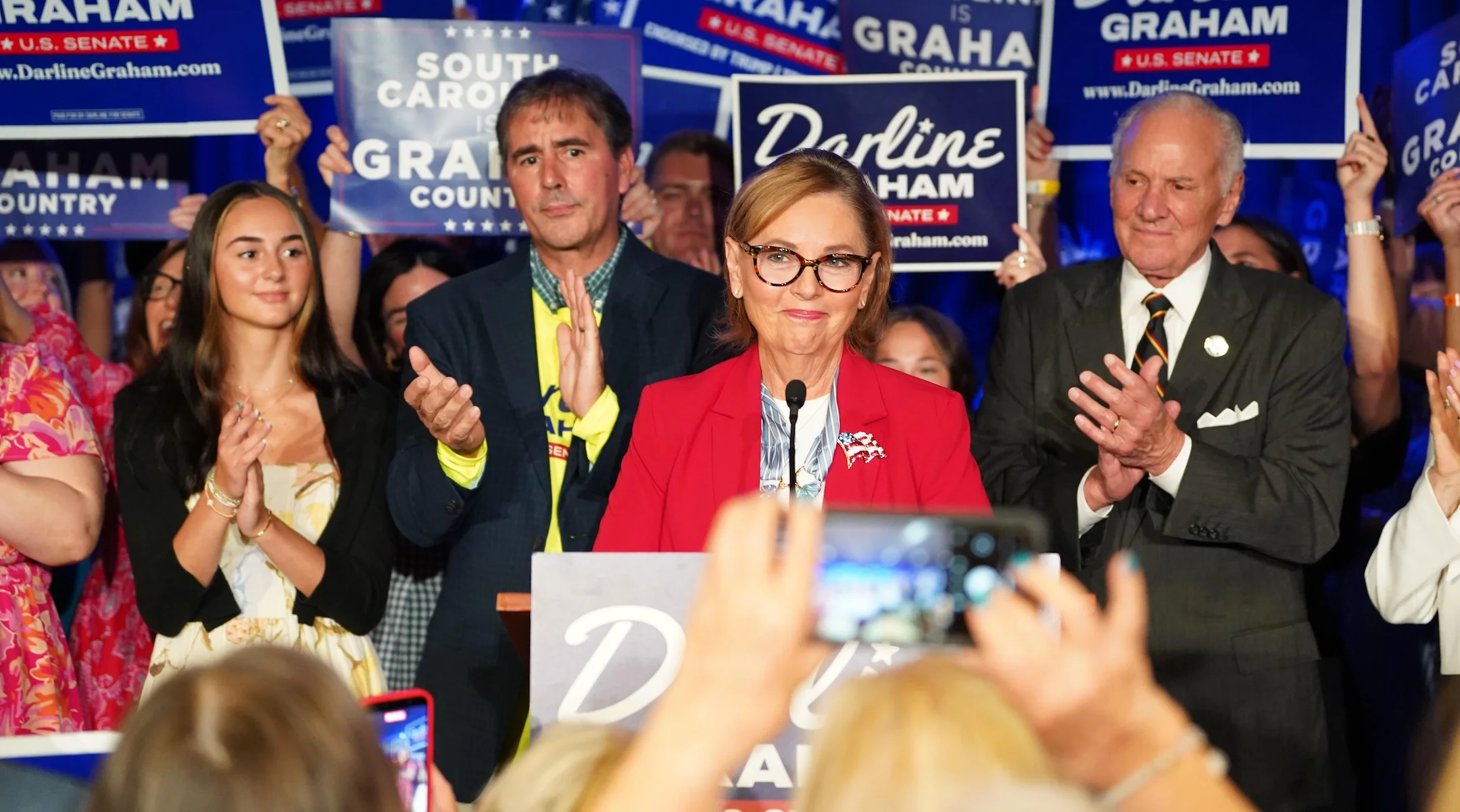 Sister of pro-Israel stalwart Lindsey Graham secures GOP Senate nomination