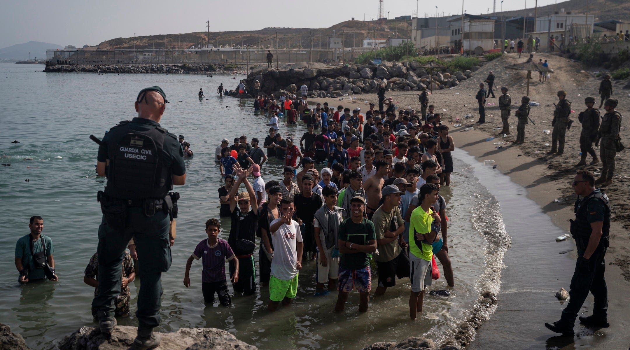 Online influencers spread theory that Israel orchestrated Moroccan migrant surge to Spanish enclave
