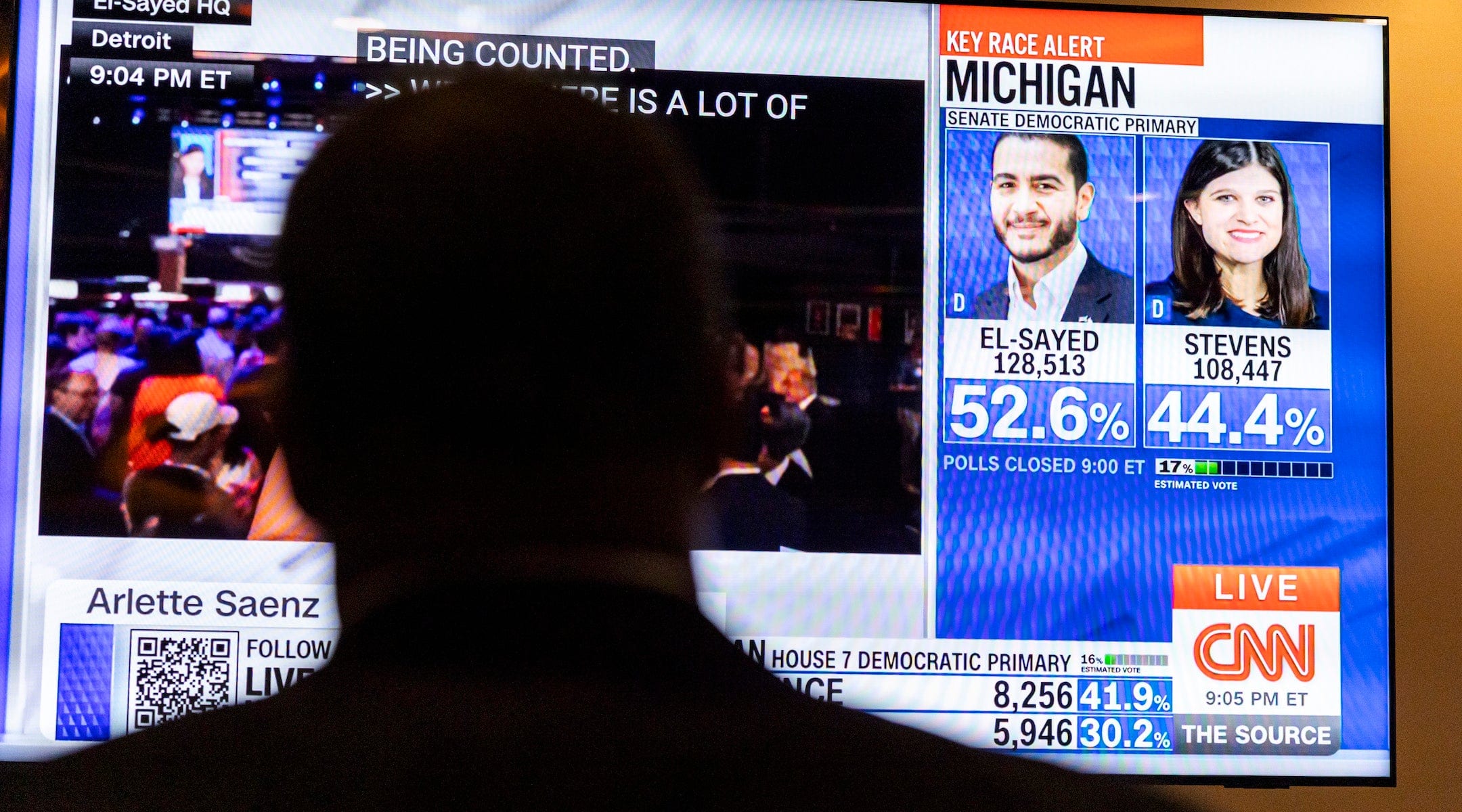 El-Sayed’s narrow Michigan win sets up a reckoning among Jewish Democrats