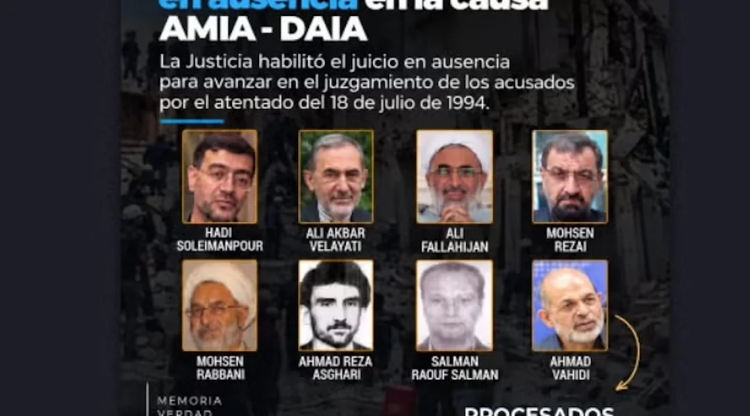 2 top Iranian officials to face trial in absentia over deadly 1994 attack on Argentinian Jewish center