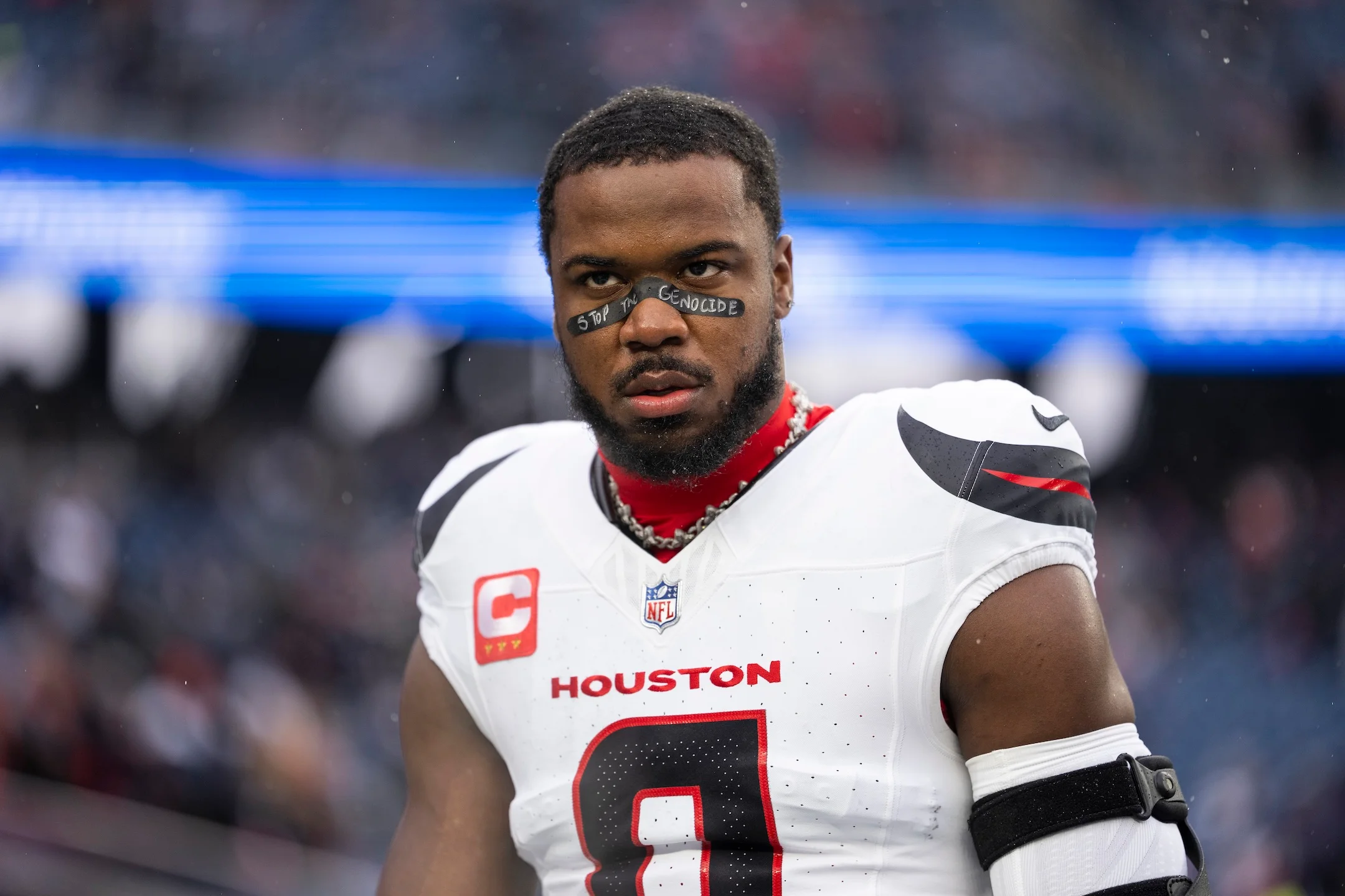 Kyrie Irving offers to pay NFL star’s fine for pro-Palestinian eyeblack