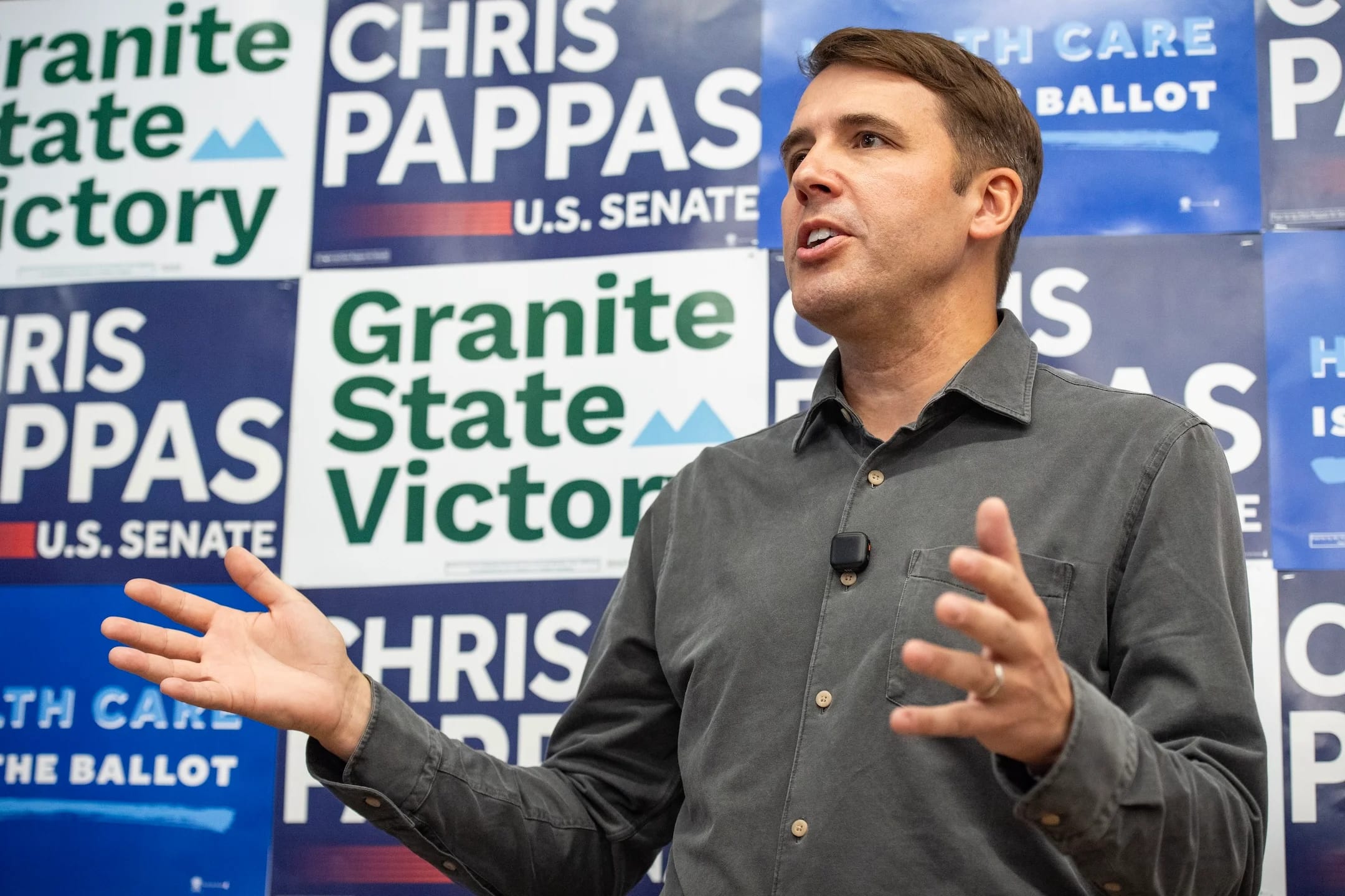 Chris Pappas projected to win New Hampshire Democratic nomination to the U.S. Senate