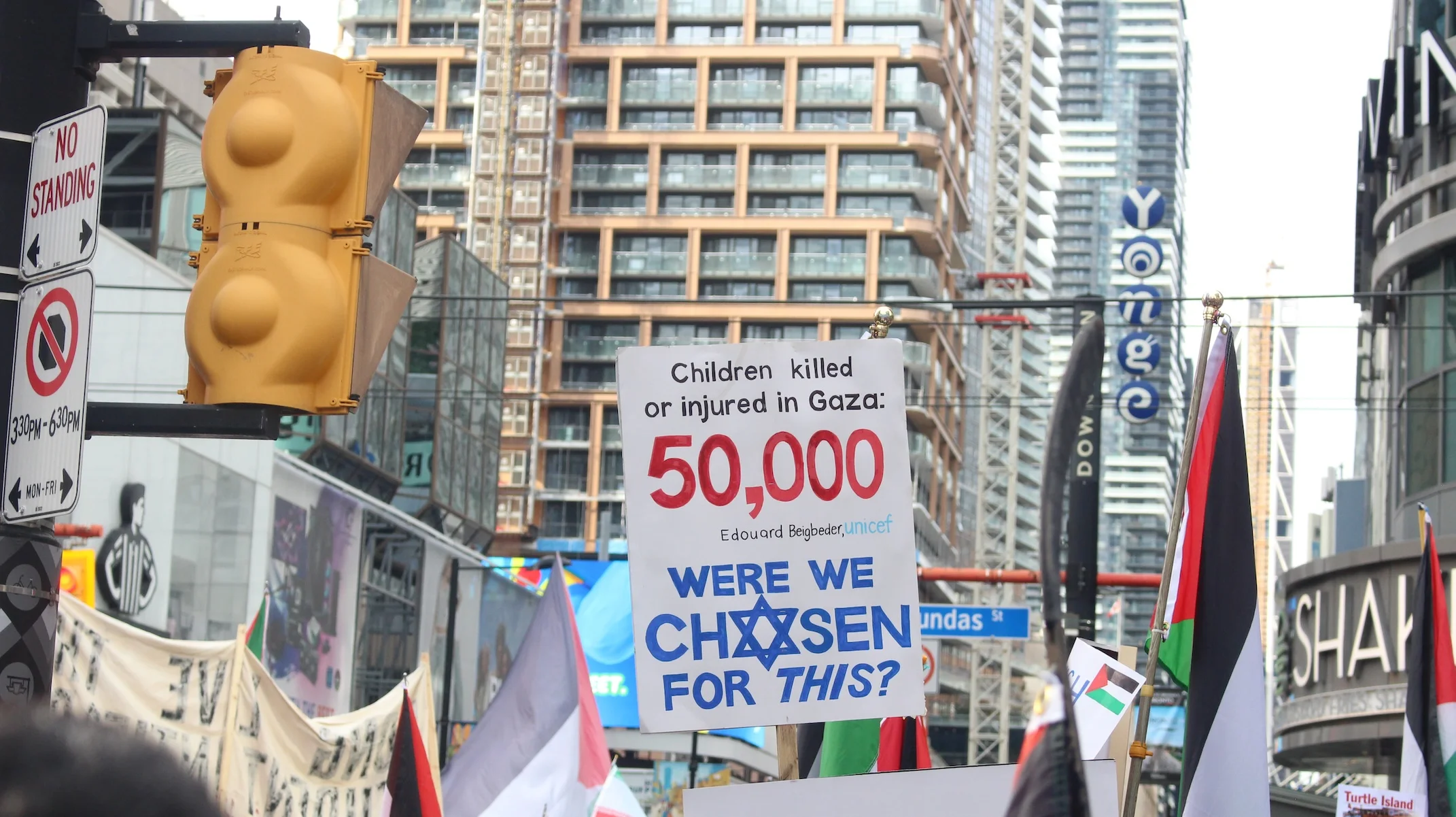 Protesters in Toronto: ‘We will honor all our martyrs’ after 3 years of Gaza war