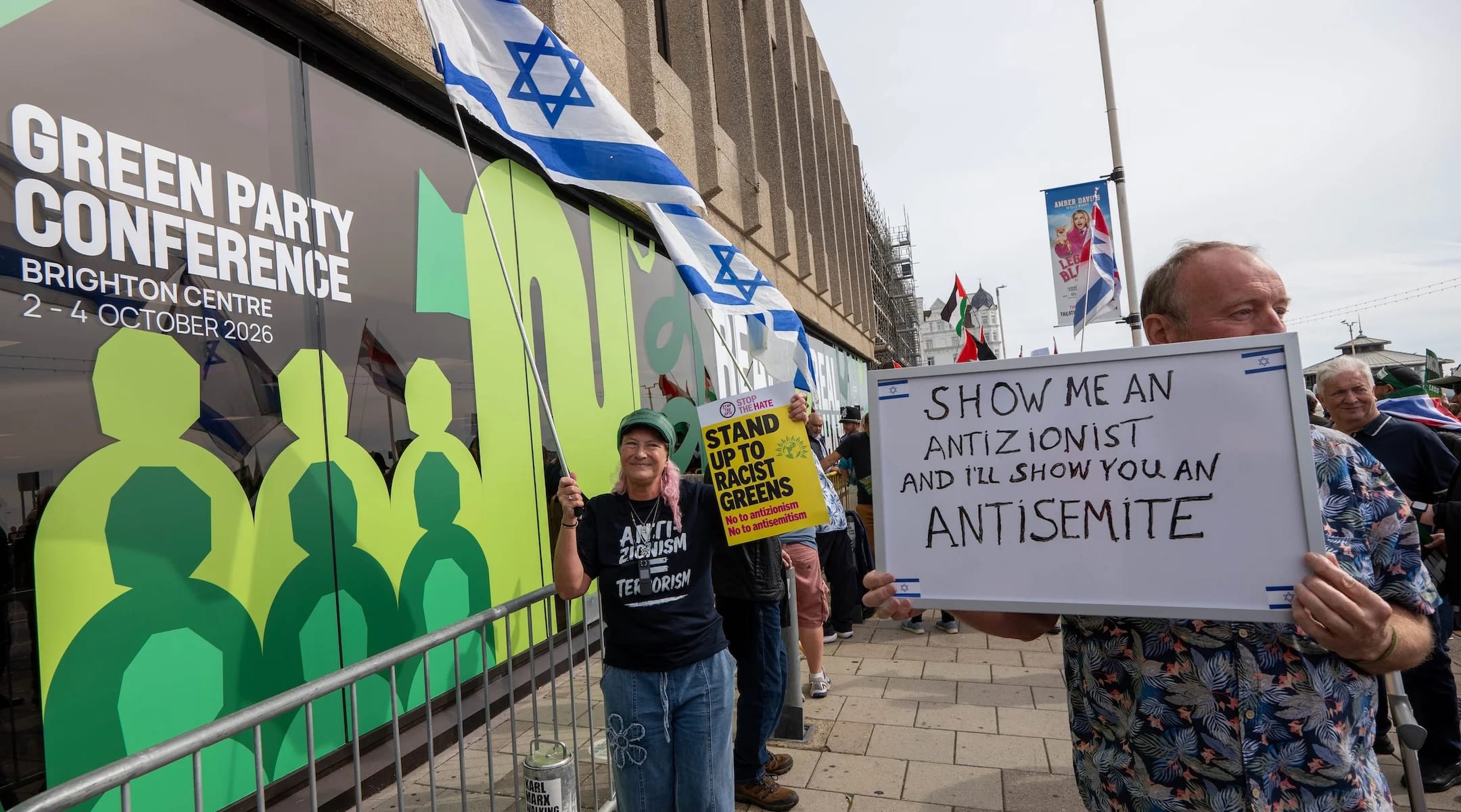 Britain’s Green Party adopts ‘Zionism is racism’ motion