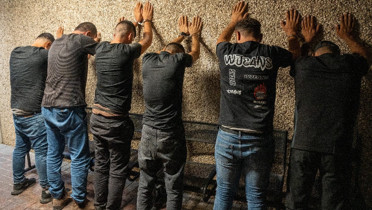פשיטת ענק על שכונה בירושלים: 155 שב"חים נעצרו בלילה אחד
