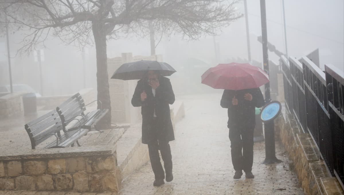 תכניסו את הכביסה: הגשם חוזר לשני אזורים כבר היום | תחזית מזג האוויר