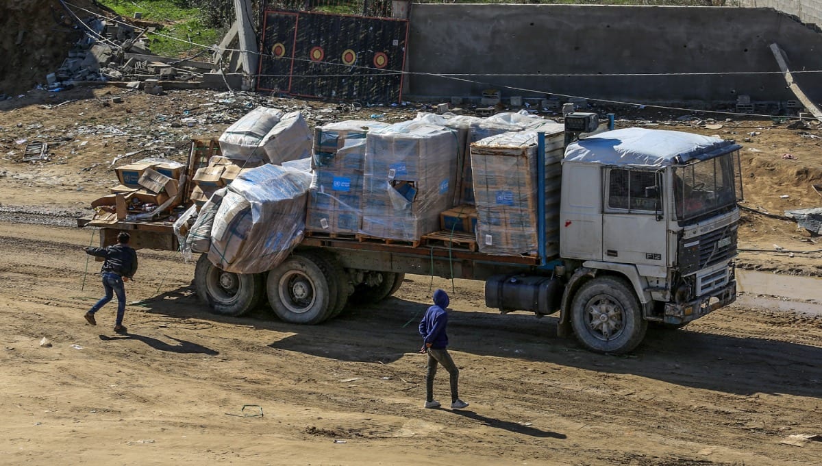 דרמה בעזה: חמאס חטף בן של סוחר - כמות המשאיות תיחתך בחצי