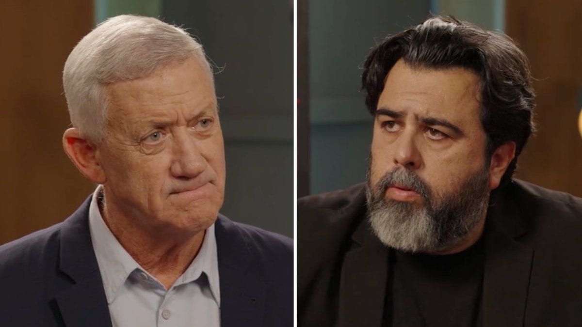 גנץ בתוכנית של רוני קובן: "זה דמנציה מסוג אלצהיימר, אין לזה פתרון"